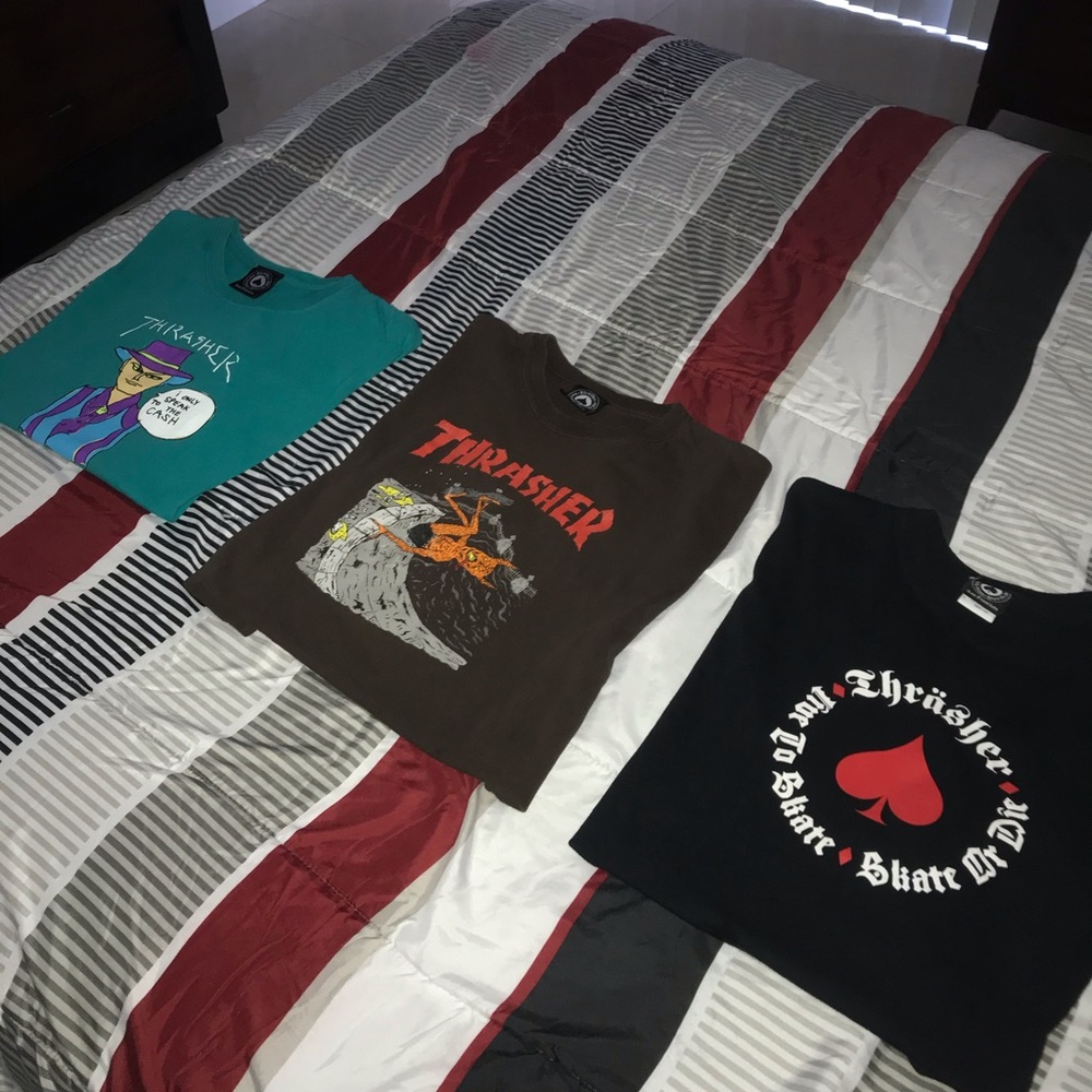 Thrasher shirts
